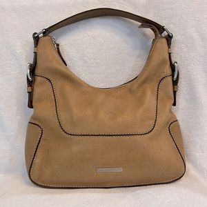 Michael Kors Leather Shoulder Bag in Luggage
